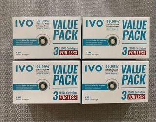 IVO C151 FILTER VALUE PACK 3PCS