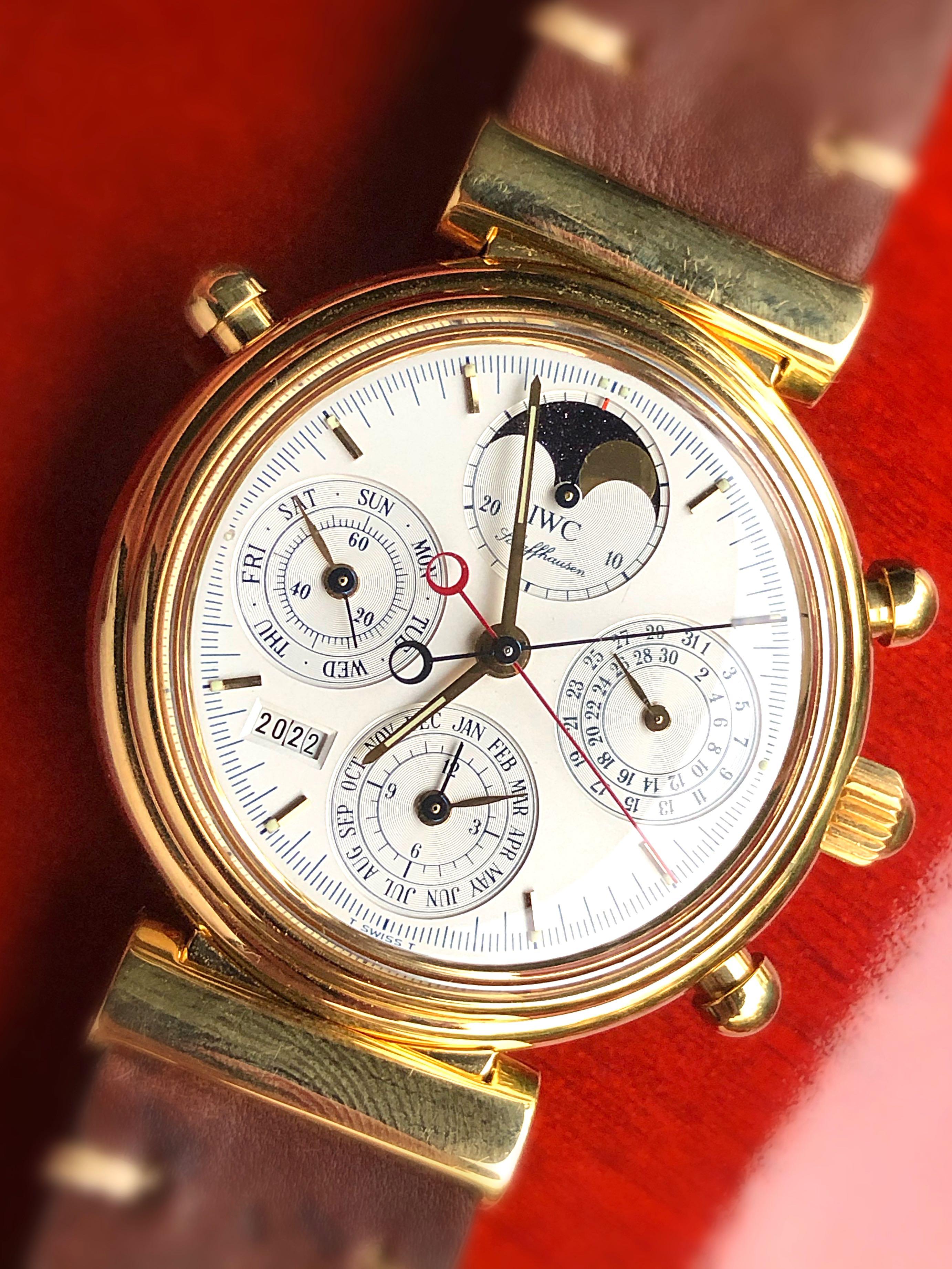 IWC Ref.3751 Da Vinci Perpetual Calendar Chronograph Rattrapante