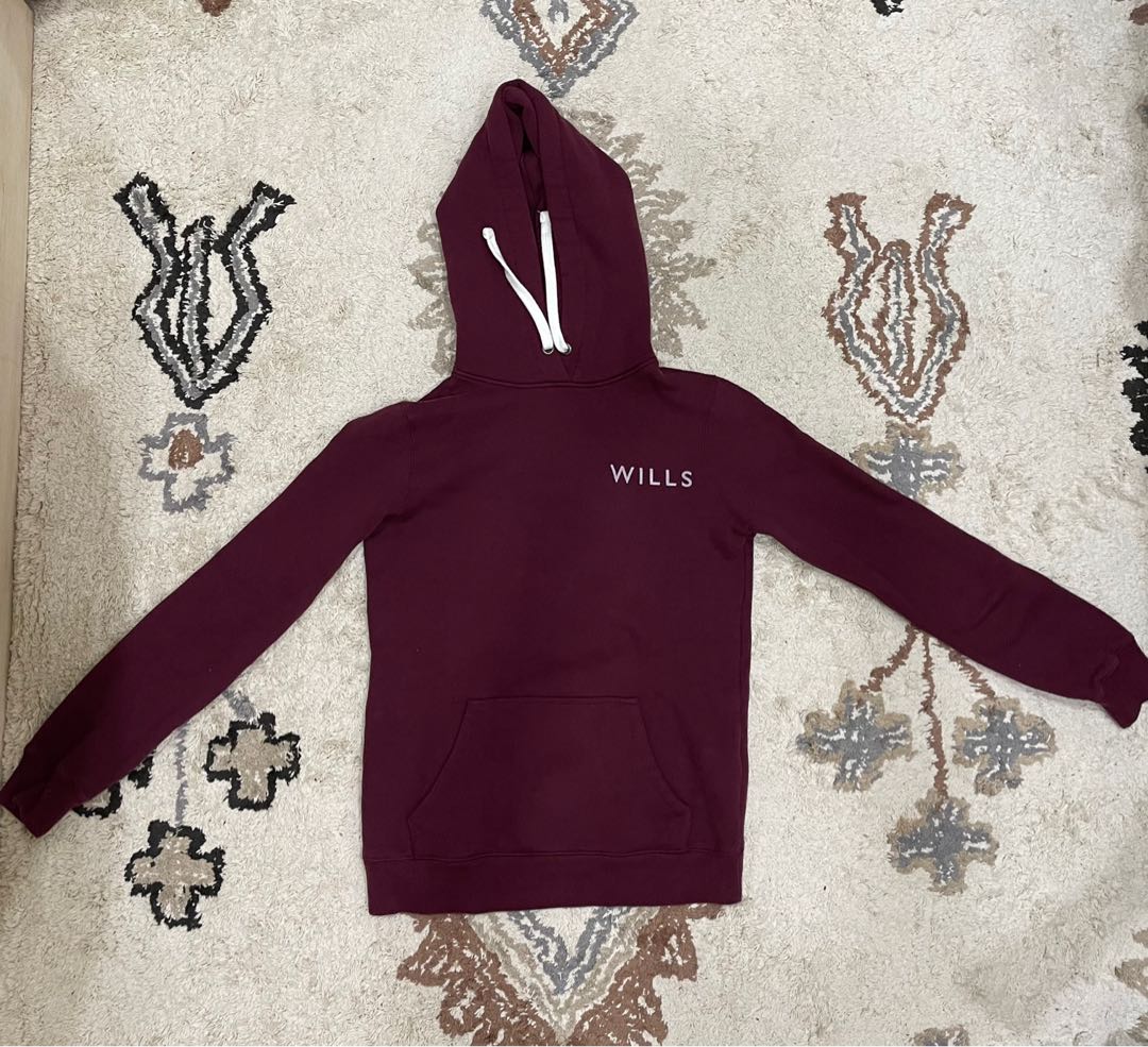Jack wills maroon hoodie clearance