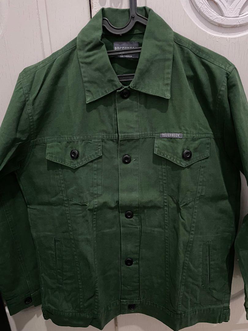 Jaket trucker army top