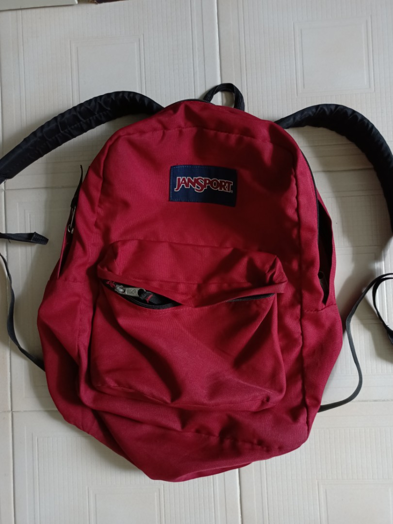 Maroon jansport sales backpack