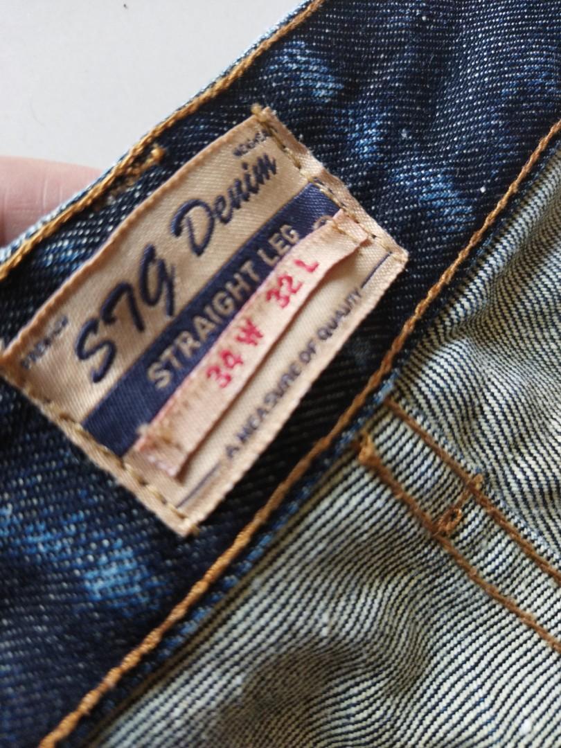 Jeans St. George by Duffer, Fesyen Pria 
