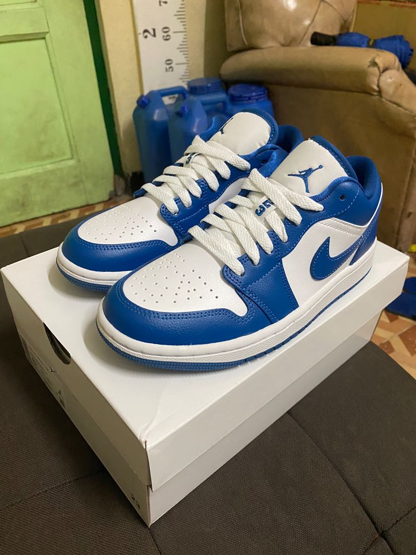 marina blue jordans