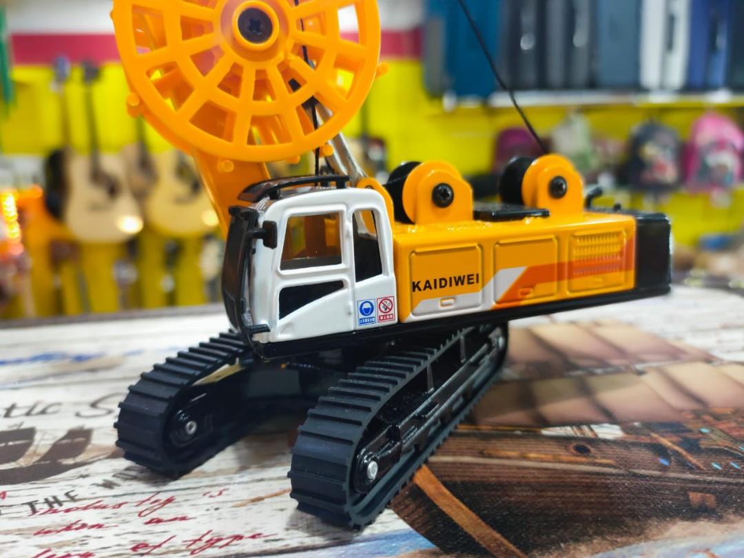 KAIDIWEI 1 64 Scale Alloy Rotary Head Drilling Rig Model Diecast