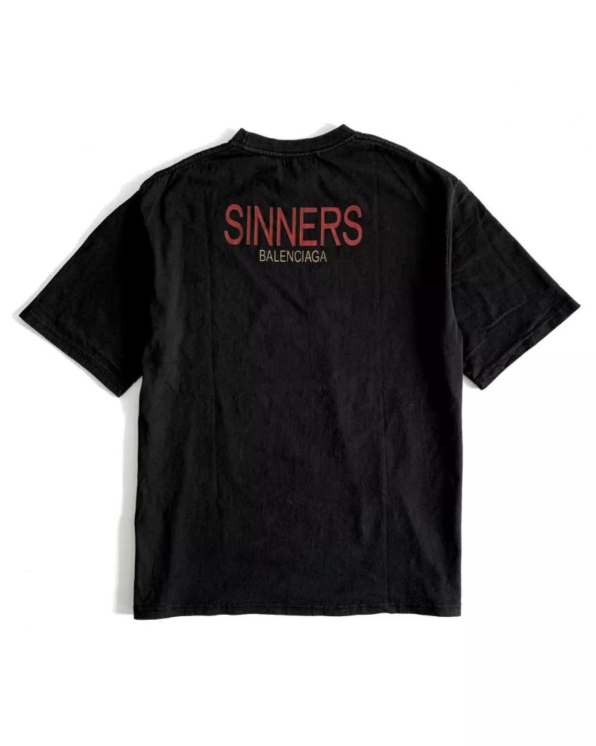 Sinner t shirt store balenciaga