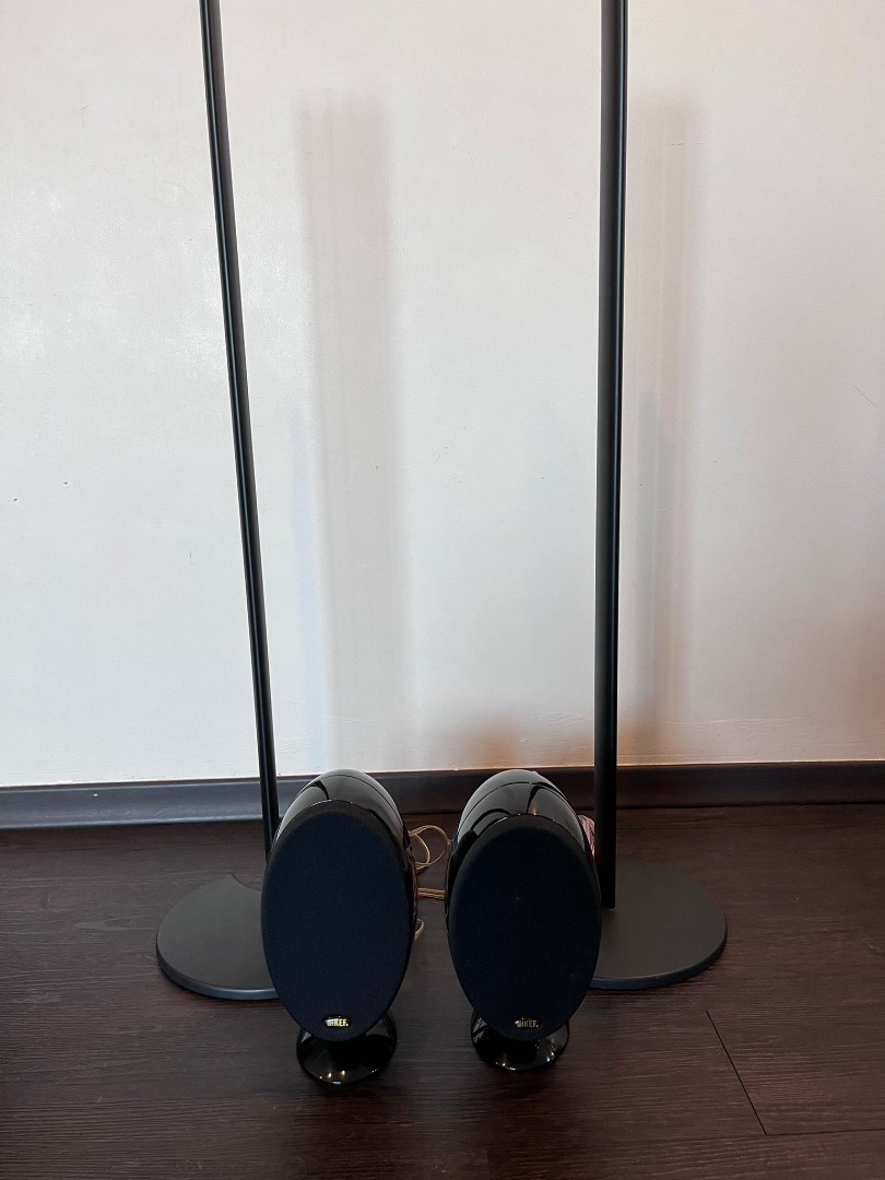 Kef egg cheap speaker stands