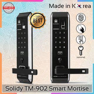 Biometric Fingerprint Doorlock TM900-KV Digital Keyless Lock Pin+RFID+Mechanical 