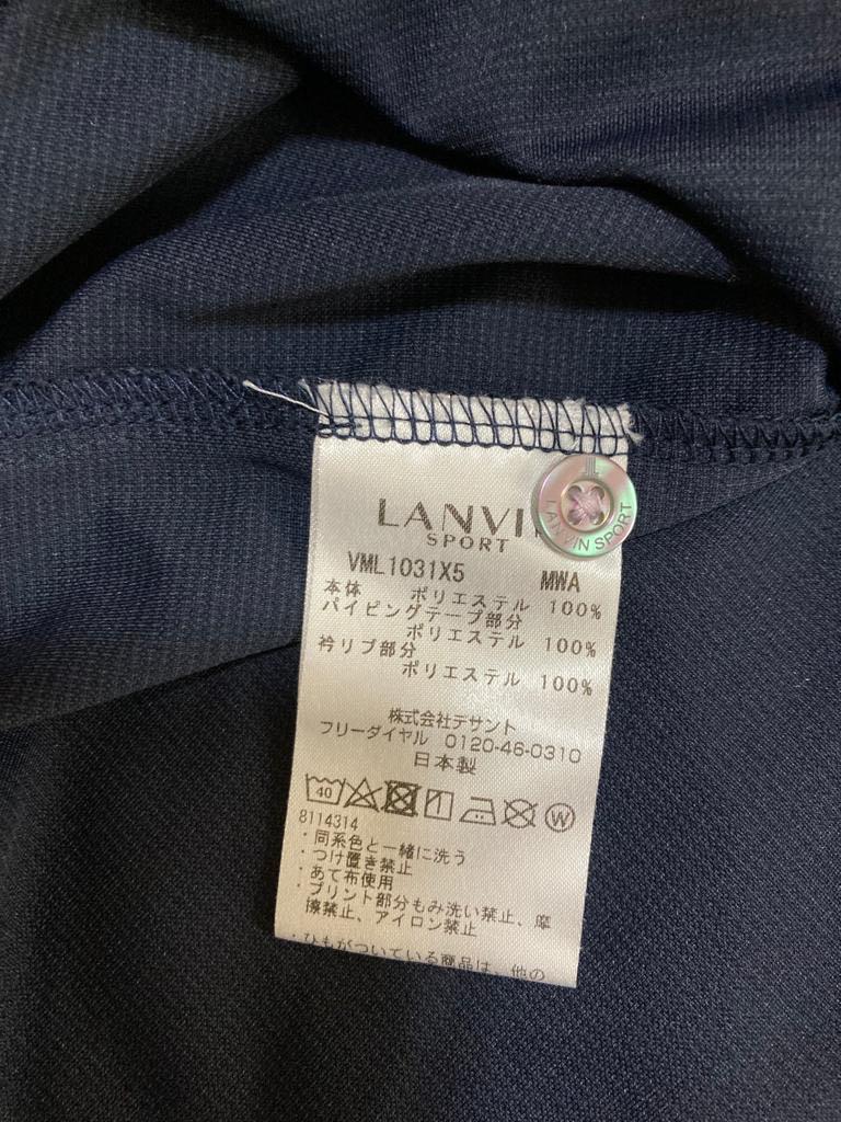 Lanvin Sport 日製長袖T恤long sleeve Tshirt, 男裝, 上身及套裝, T