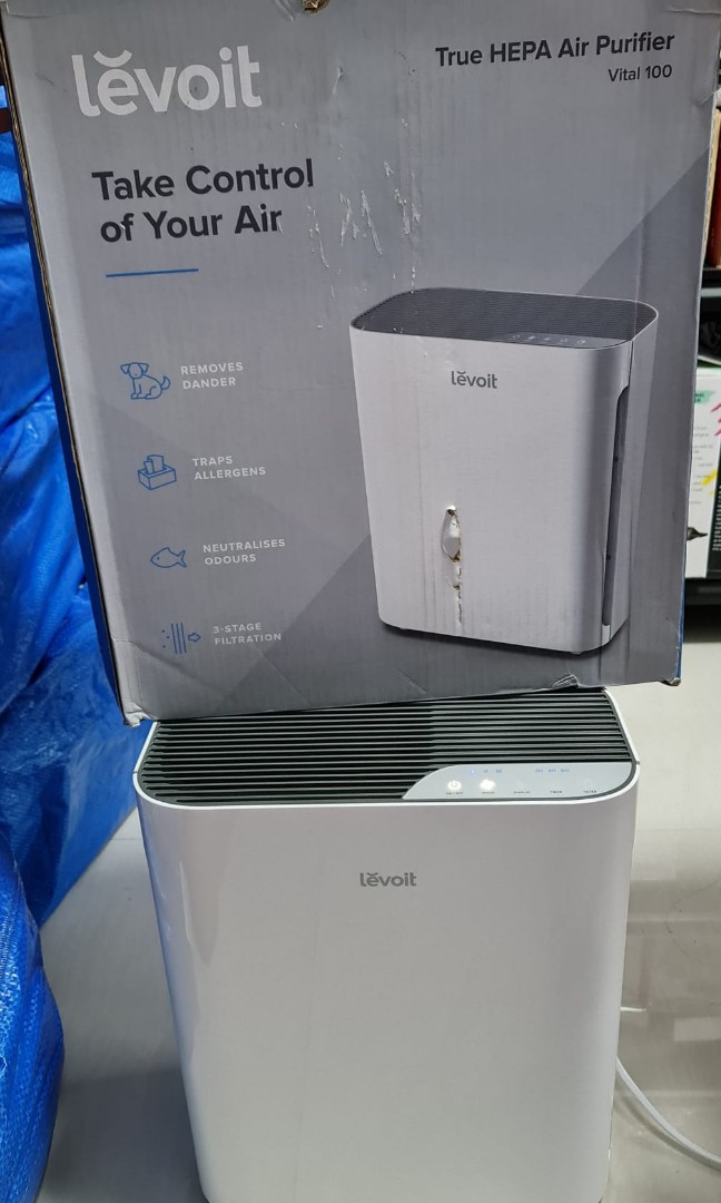Levoit true HEPA air purifier Vital 100, TV & Home Appliances, Air