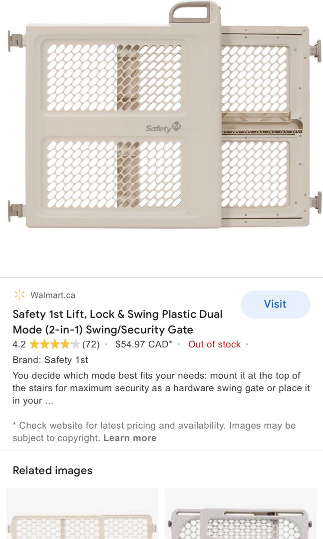 Safety 1st lift & lock discount security gate