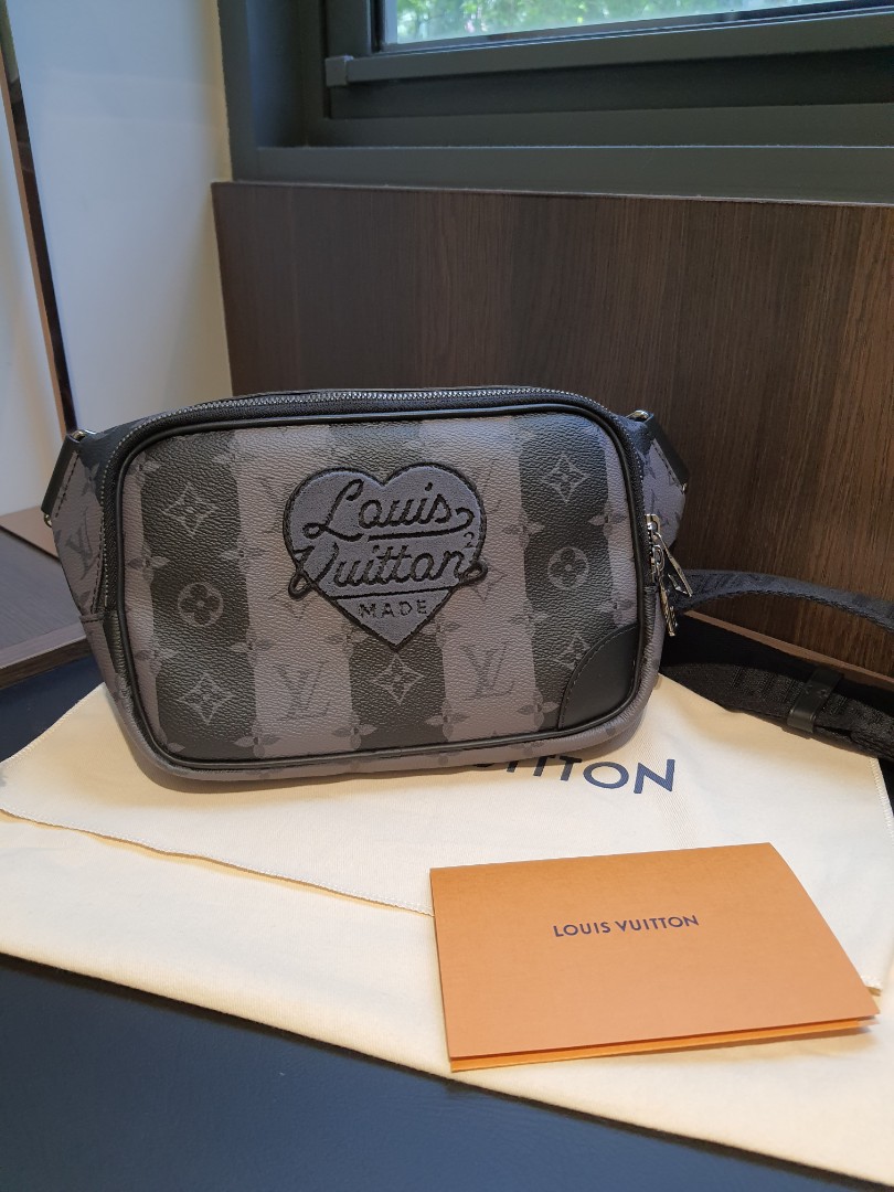 Louis Vuitton x NIGO Monogram Eclipse Striped Canvas Modular Sling Bag -  Yoogi's Closet