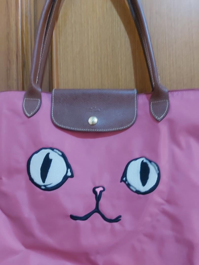 Miaou Bag Longchamp Le Pliage Miaou Cat Longchamp Le Pliage Miaou