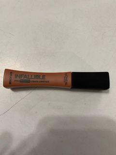 Loreal Infalliable Pro Matte Liquid Lipstick (Cowboy 358)