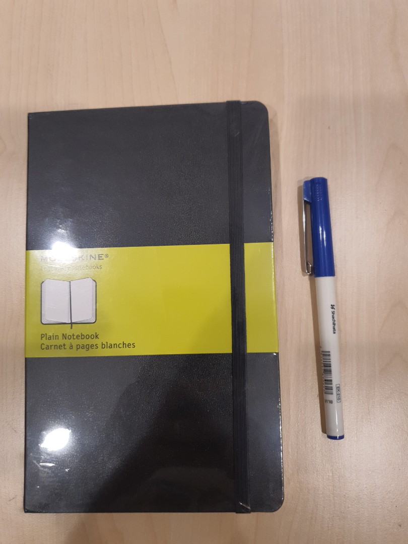 Moleskin legendary notebooks plain notebook 2 units, Hobbies & Toys