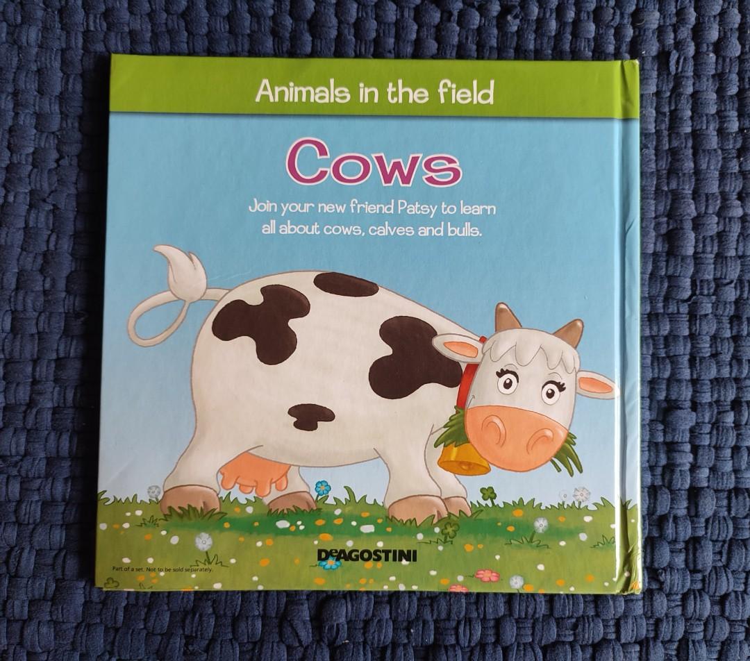 MY ANIMAL FARM-COWS Children's Educational Book + COW stuffed toy, Hobbies  & Toys, Books & Magazines, Children's Books on Carousell
