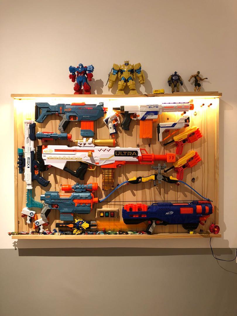 Nerf top armoury wall