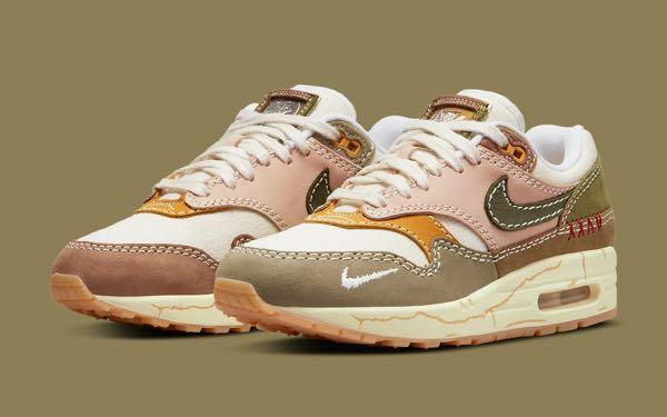 Nike Air Max 1 Premium Wabi-Sabi, Men's Fashion, Footwear