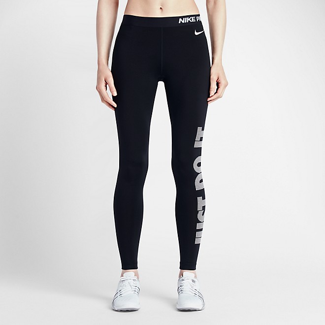 Nike Pro Warm Grapic Just Do it Training Tights, Women's Fashion