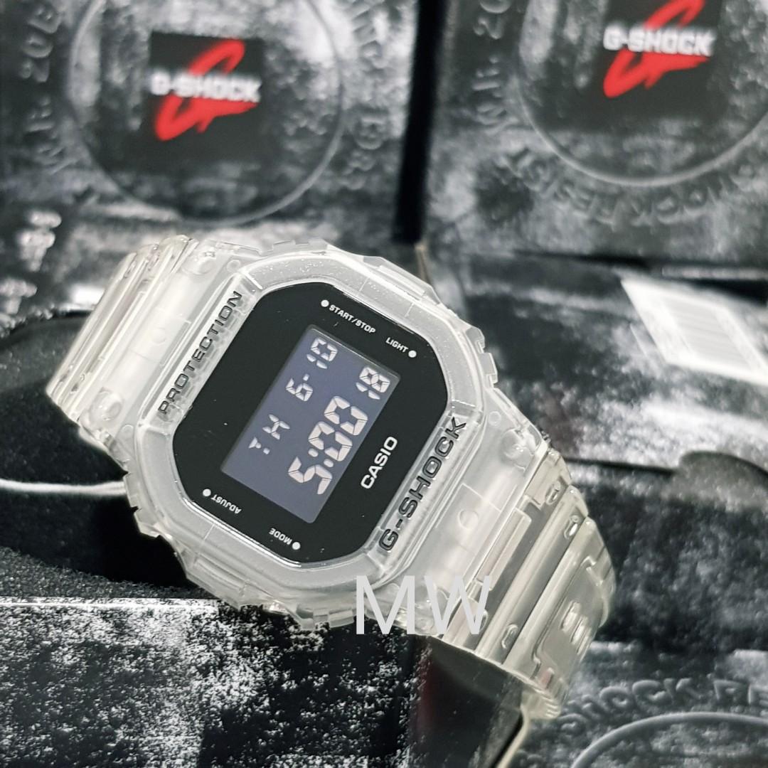 offer Original casio g shock transparent version dw5600 dw 5600 dw 5600ske dw 5600ske 7dr brand new