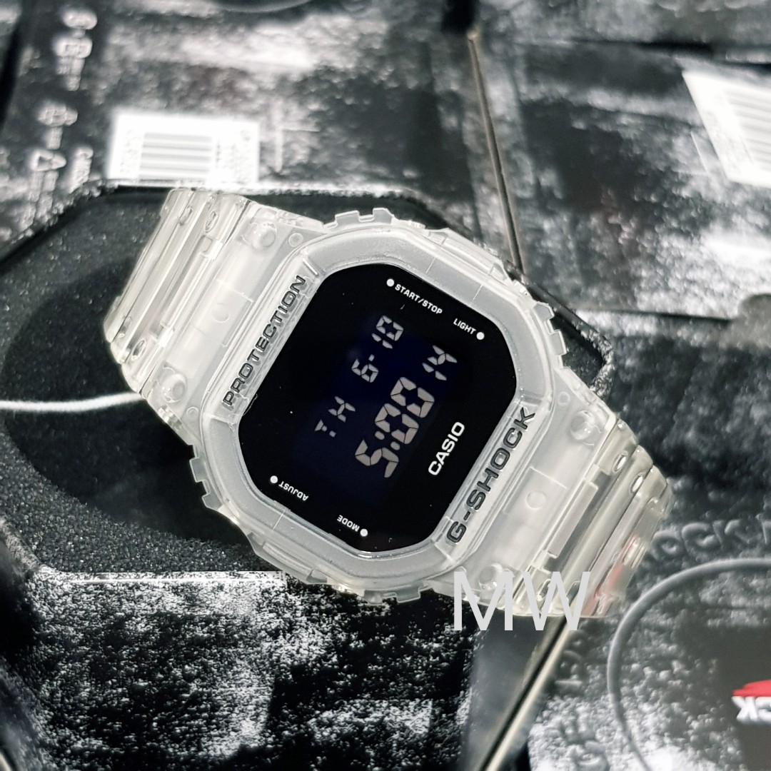 offer Original casio g shock transparent version dw5600 dw 5600 dw 5600ske dw 5600ske 7dr brand new
