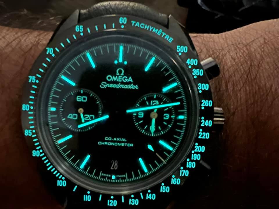 Omega new arrivals pitch black