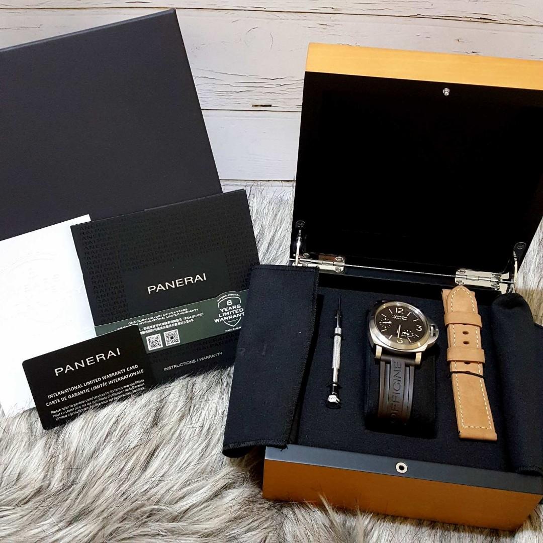 Panerai PAM 797 44mm Luminor 8 Days Power Warranty Until 2029 Luxury Watches on Carousell