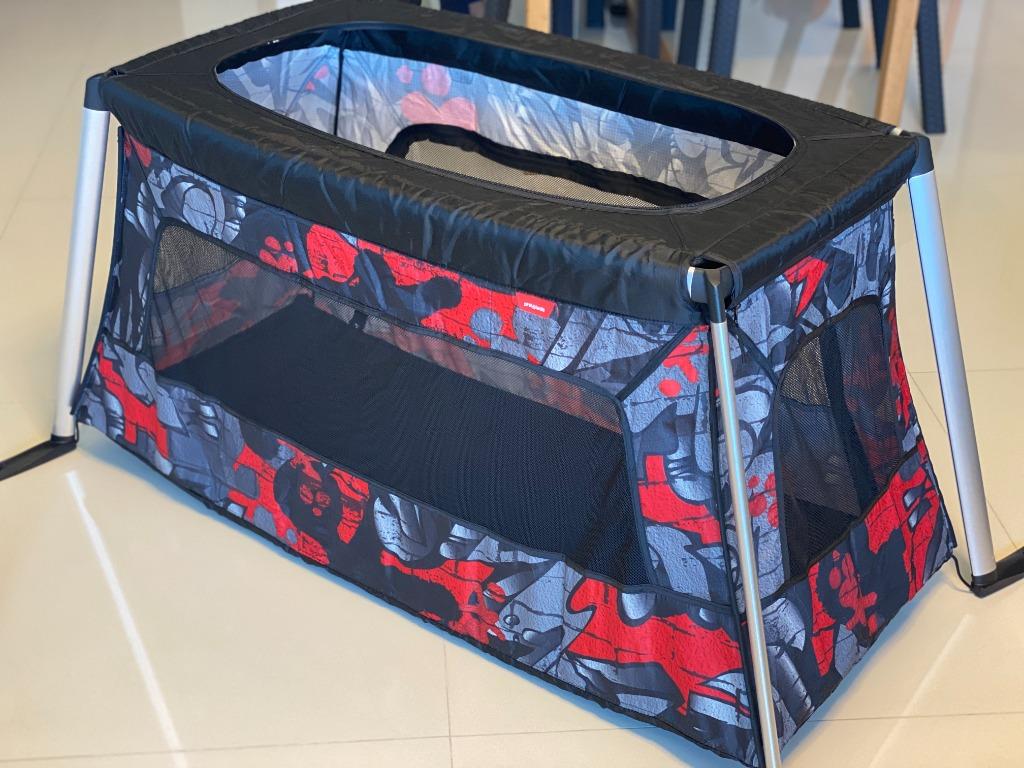 Phil and teds sales travel cot sale