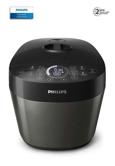 Philips HD2145 pressure cooker rice cooker bake soup Free stainless steel inner pot TV Home Appliances Kitchen Appliances Cookers on Carousell