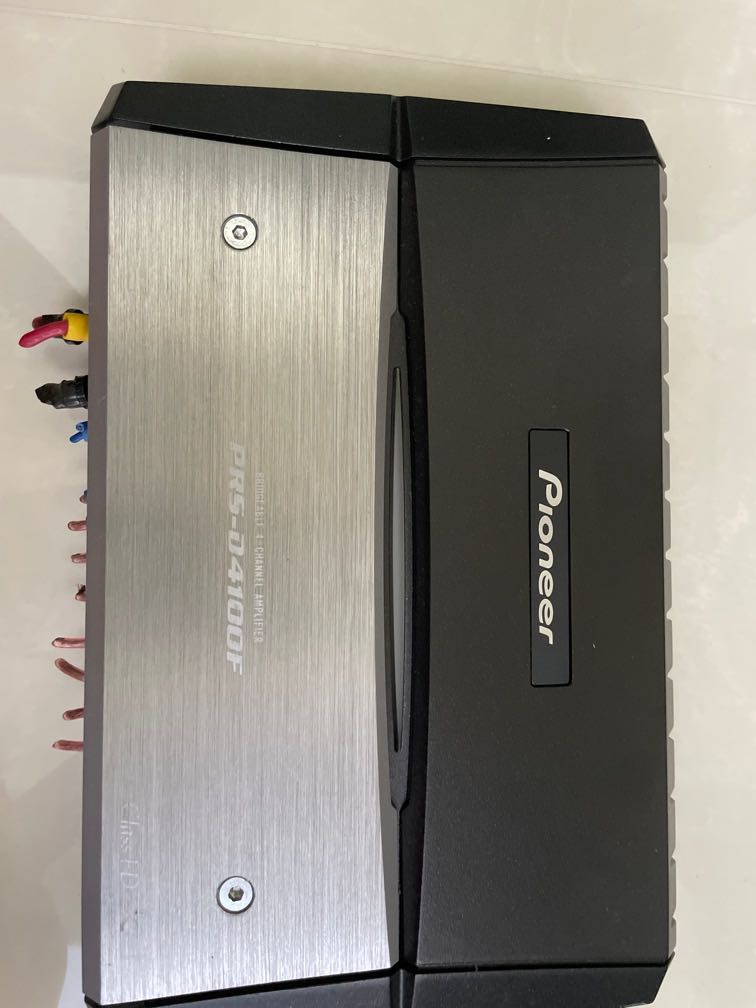 Pioneer 4 channels amplifier, Audio, Other Audio Equipment on Carousell