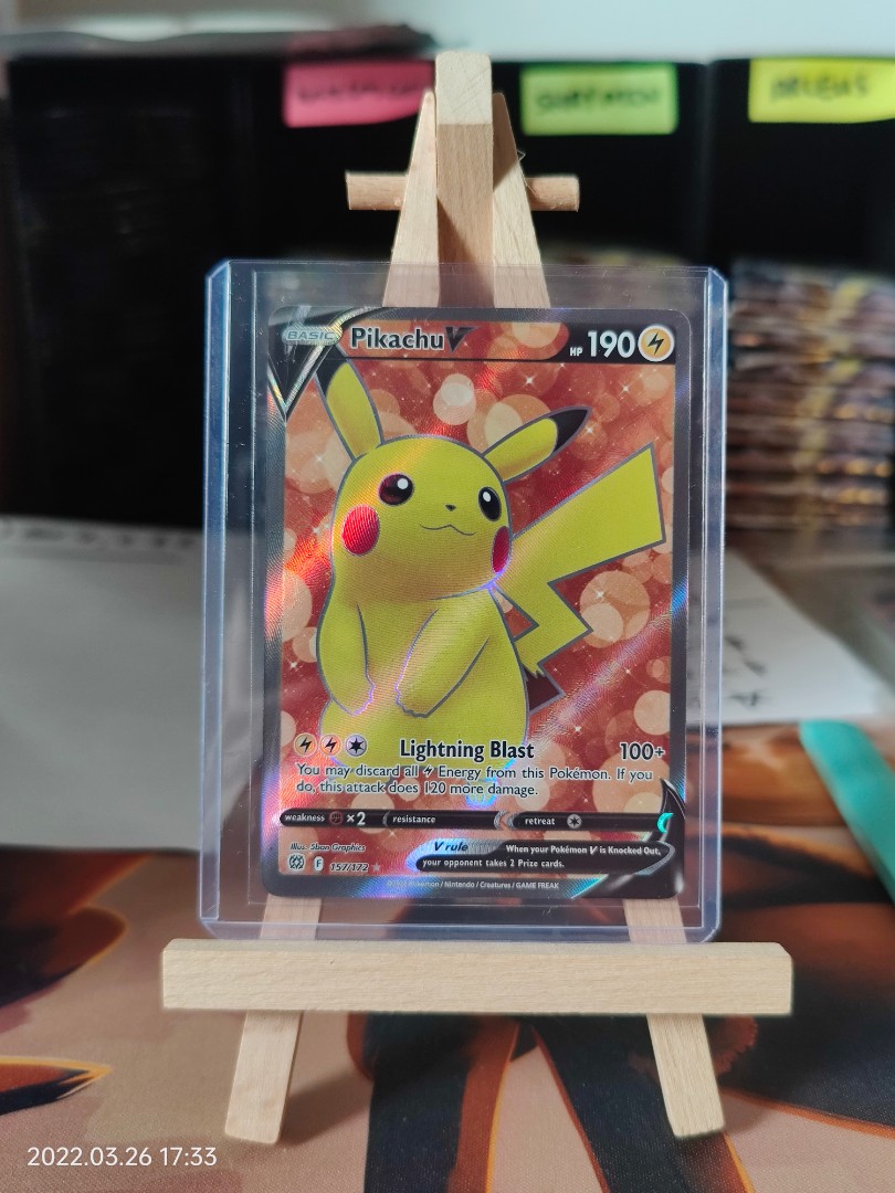 Pikachu V (157/172) [Sword & Shield: Brilliant Stars]