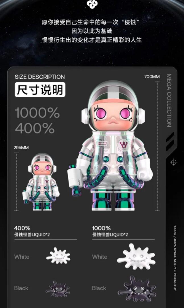 MEGA コレクション 400％ SPACE MOLLY × INSTINCTOY【限定品】 POP