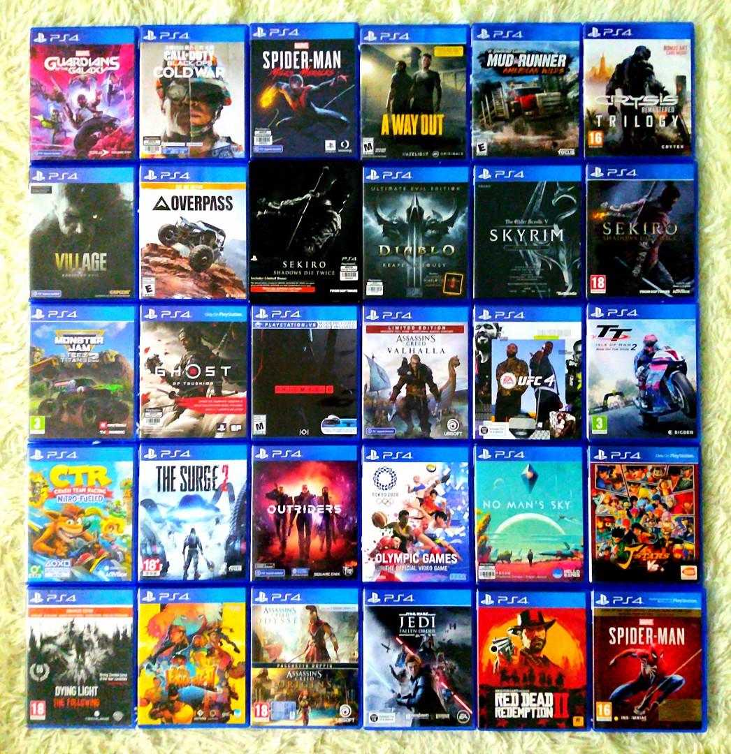 Pre used shop ps4 games