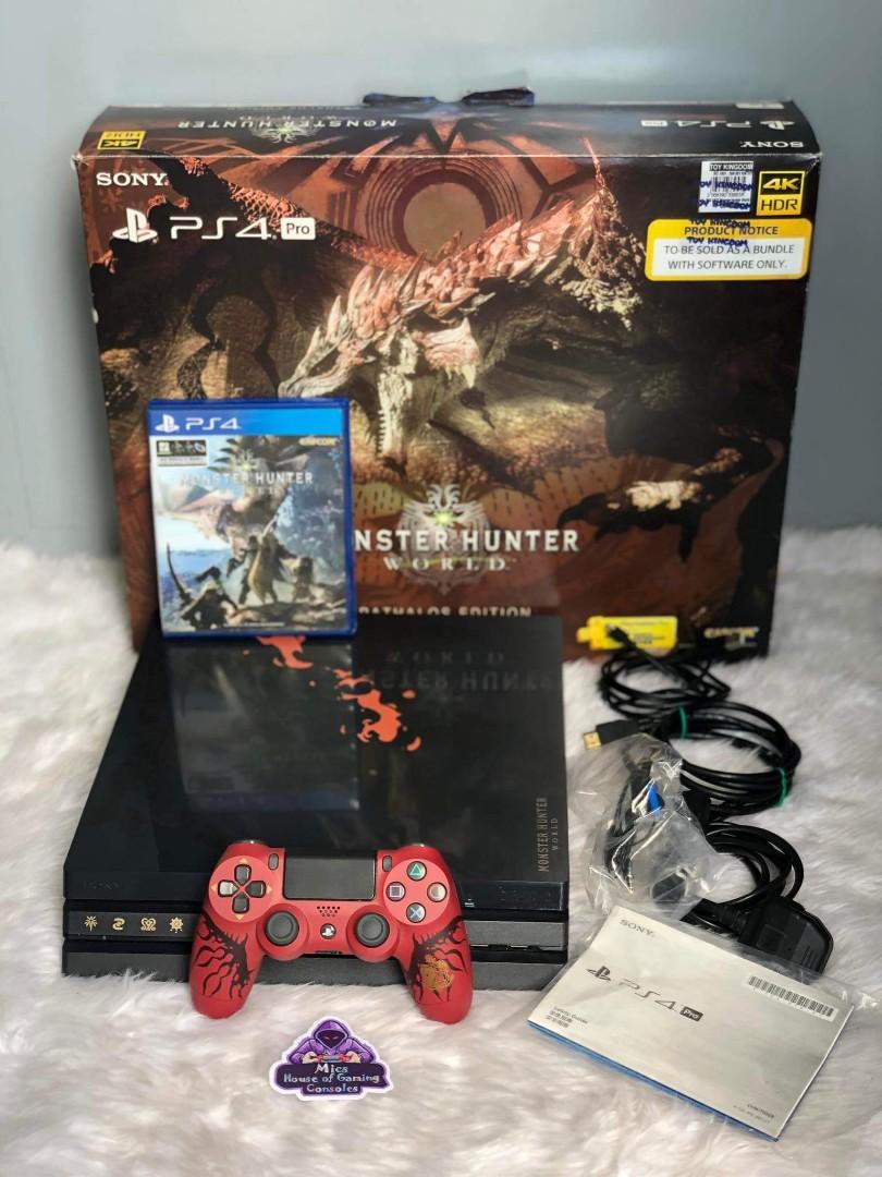 Ps4 monster sale hunter world bundle