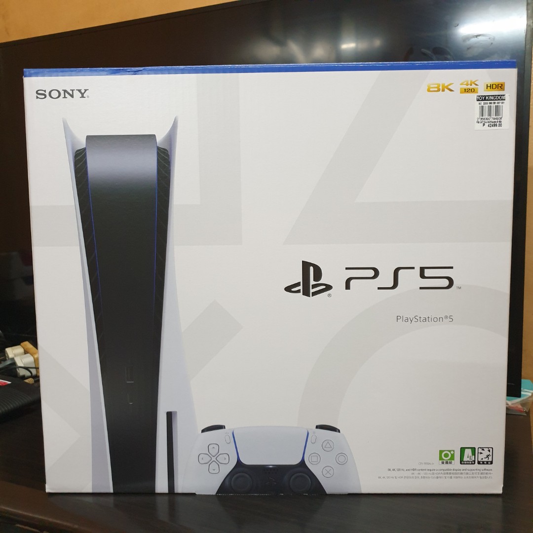 PS5 Disc Edition with 1 year Sony warranty, Video Gaming, Video Game