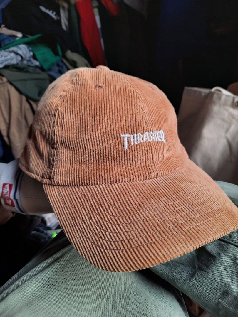 Rare thrasher corduroy hat snapback cap 