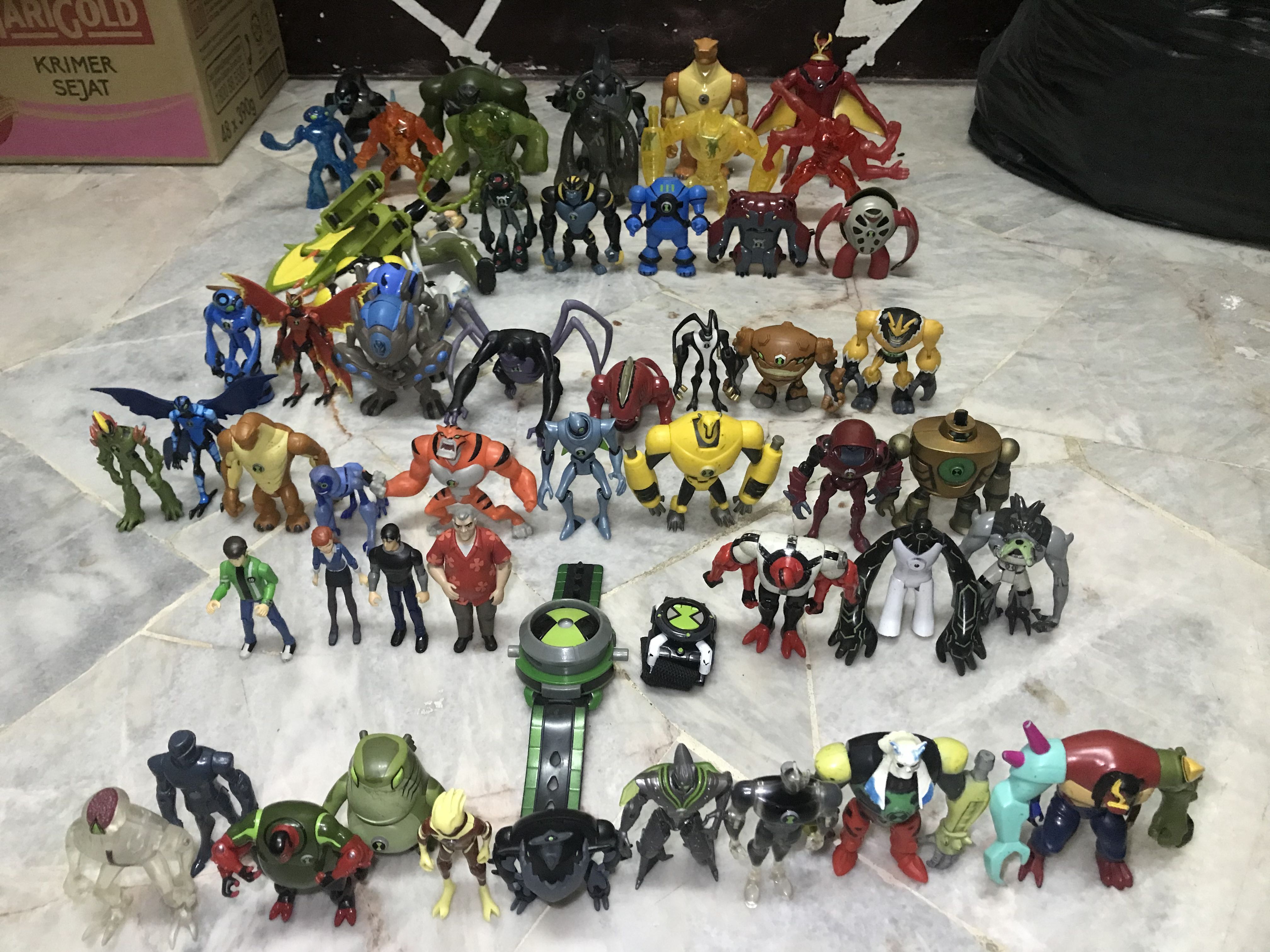 Original ben sales 10 action figures