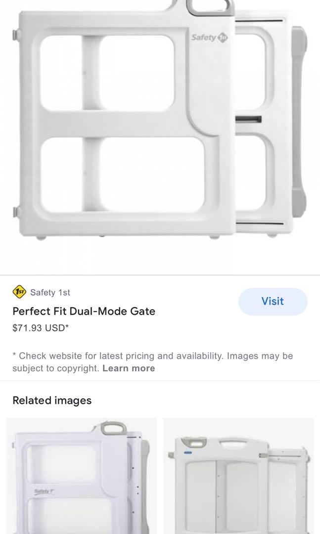 Safety 1st perfect fit safety gate, Babies & Kids, Others on Carousell