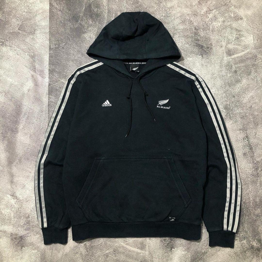 Adidas hoodie all black shop