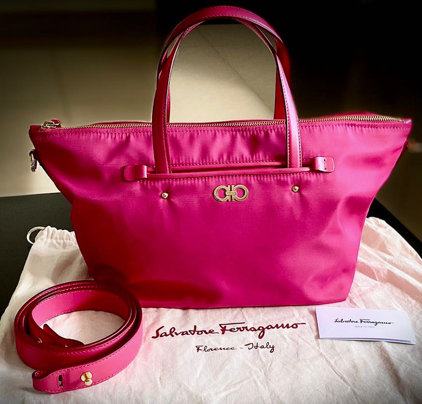 Ferragamo nylon bag clearance
