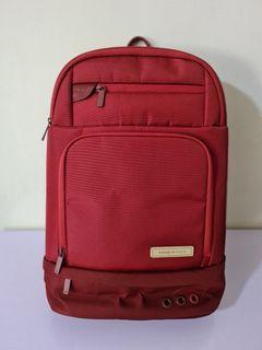 samsonite red aree backpack