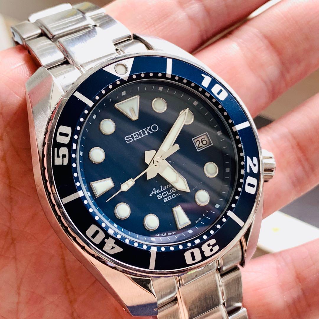Seiko First Generation Sumo aka Blumo SBDC003 Automatic Diver Watch  (Discontinued without X model), Men's Fashion, Watches & Accessories,  Watches on Carousell