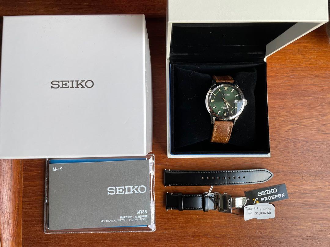 Seiko Prospex Alpinist 1959 Green, Men's Fashion, Watches & Accessories,  Watches on Carousell