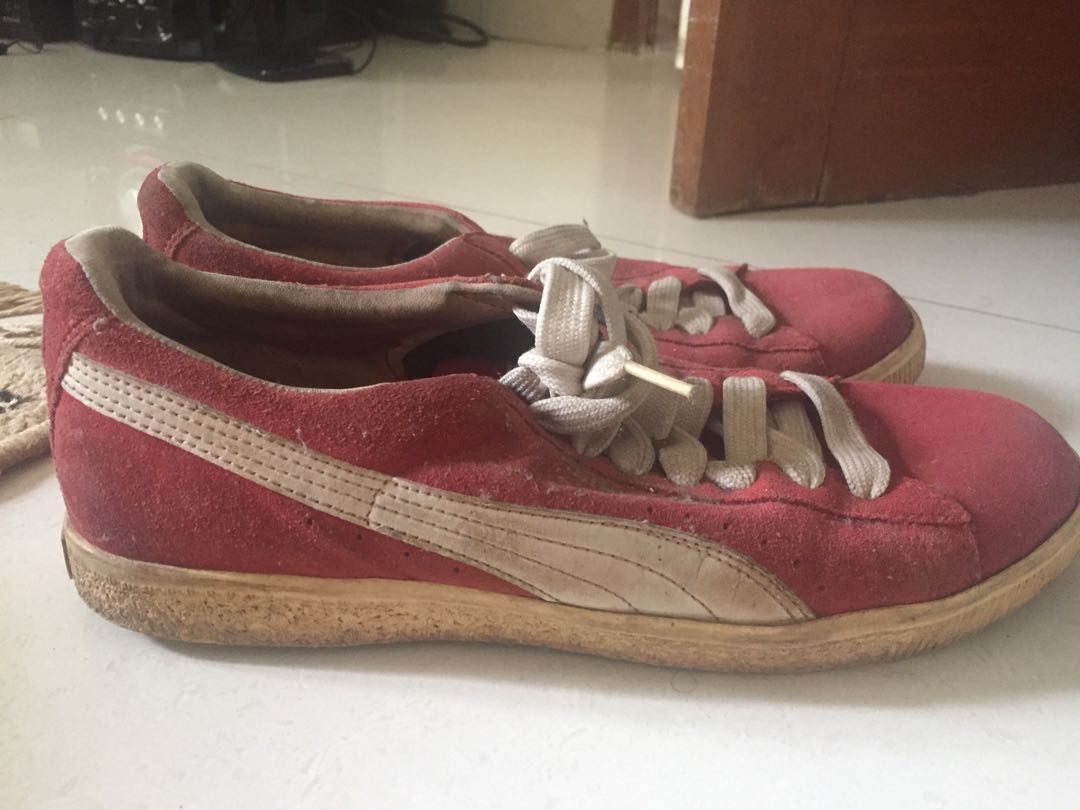 puma shoes brown colour