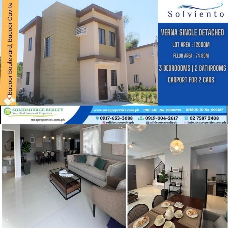 Solviento Villas Preselling Single Detached House For Sale Along Bacoor ...