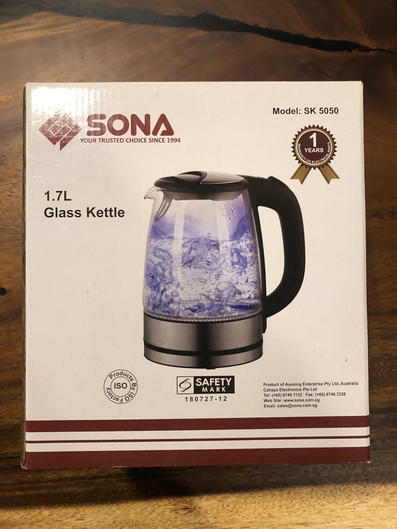Sona shop glass kettle