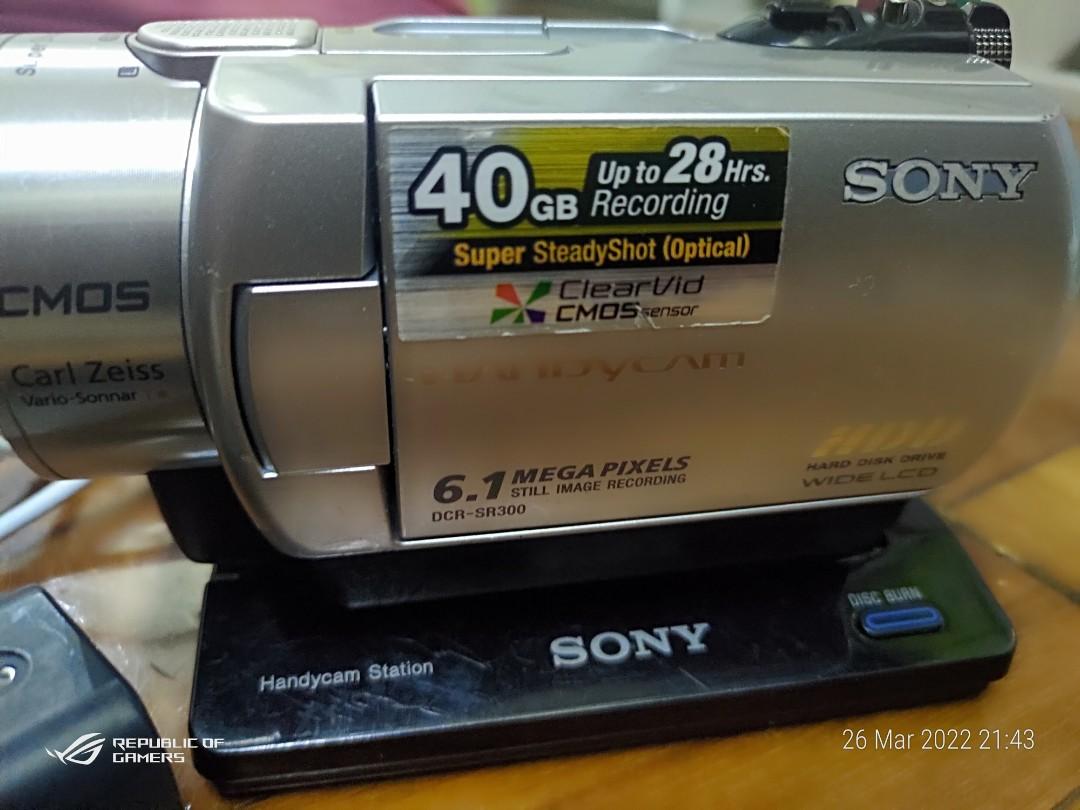 Sony DCR - SR300 40 GB HDD Handycam Camcorder, 攝影器材, 相機