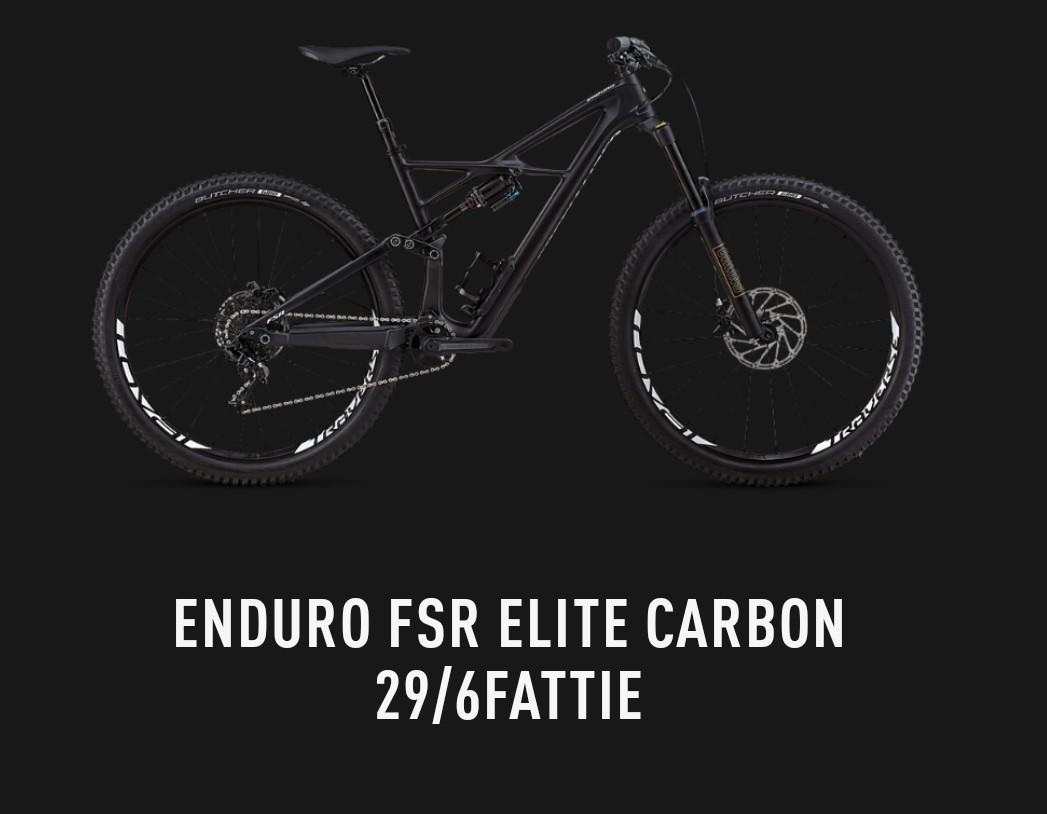 Specialized Enduro FSR Elite Carbon 29ers Size S