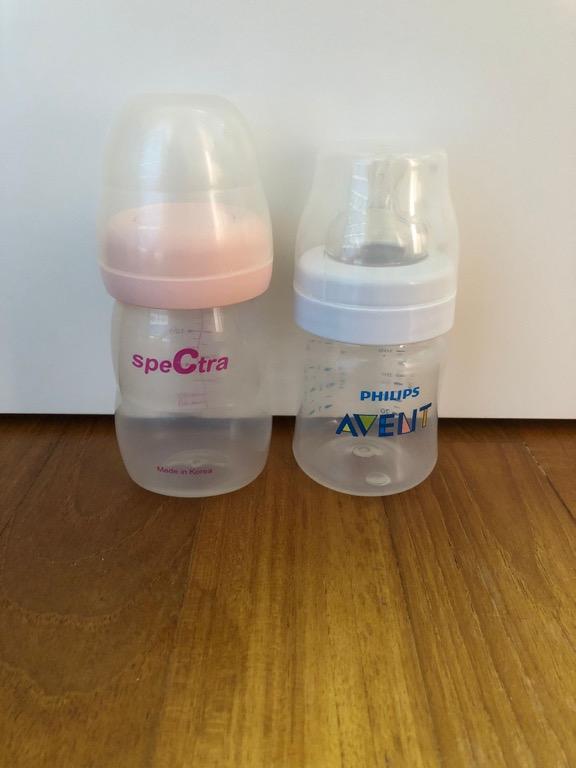 Spectra and Avent Classic Bottles Babies Kids Nursing