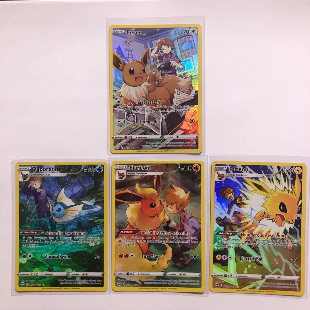 Gold Star Eeveelution trio : r/PokeInvesting