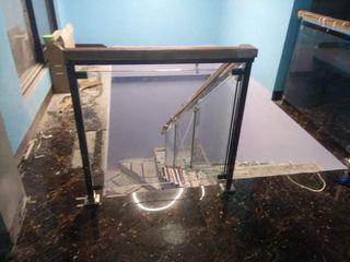 Stainless Stair Railings with Tempered Glass